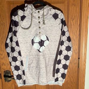 NWOT soccer hoodie